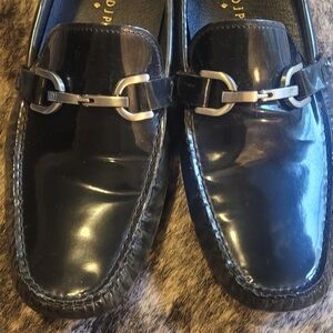 Men sz 10 Donald J Pliner Patent Leather Loafers